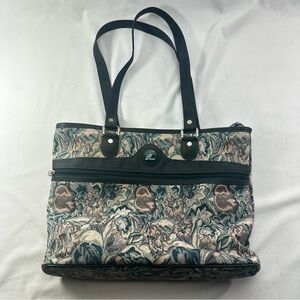 SkyWay Floral Bag Tote Handbag Travel Tapestry Shoulder Bag Vintage Classic